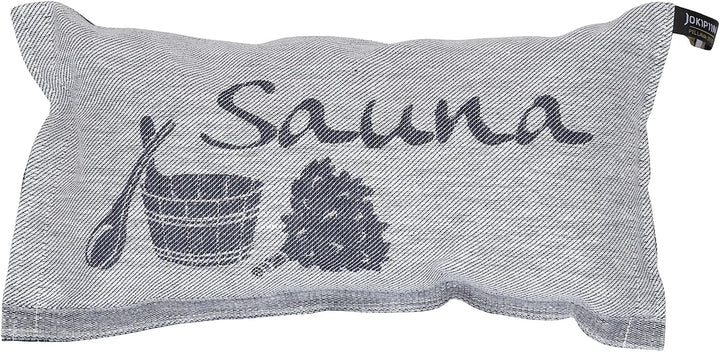 Jokipiin Pellava Jokipiin 1 Saunakissen Lieblings-Reisekissen Design: Sauna Abmessungen: 40 x 22 cm,