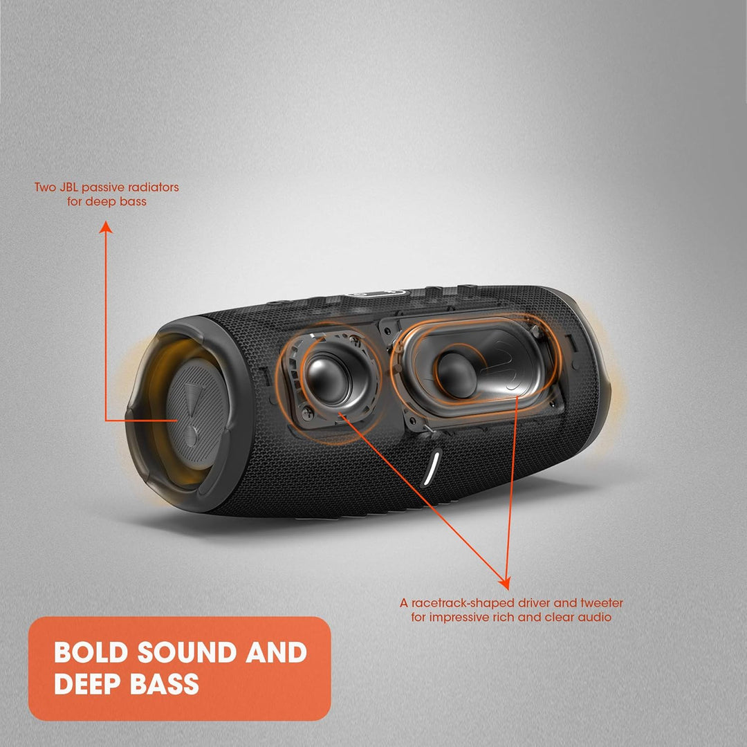 JBL Charge 5 Bluetooth Wireless Speaker Black EU Schwarz, Schwarz