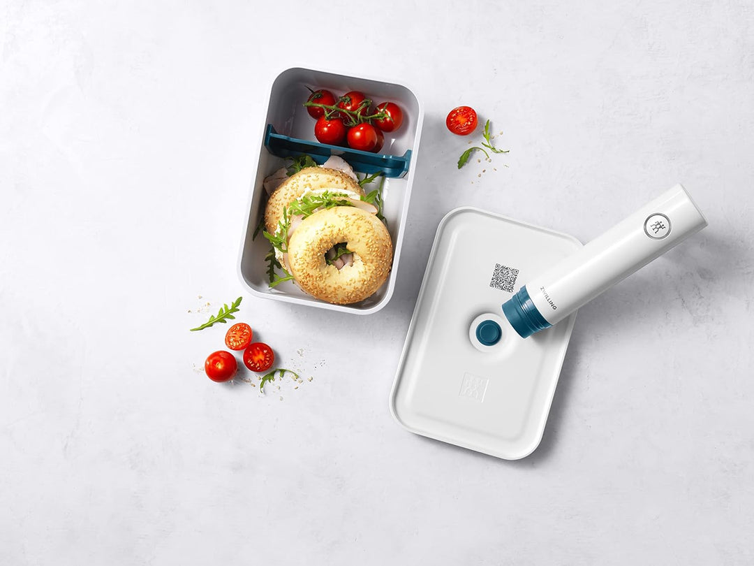 ZWILLING Fresh & Save Vakuum Lunchbox, Grösse L, Kunststoff, Weiss-La Mer Weiss L Lunchbox L, Wei&#x