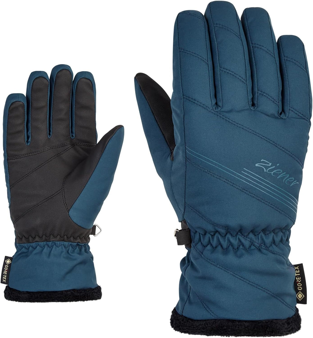Ziener Damen Kasia Ski-Handschuhe/Wintersport | Gore-Tex 7.5 hale navy, 7.5 hale navy