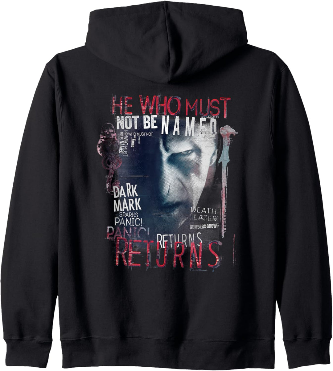 Harry Potter He Who Must Not Be Named Returns Kapuzenjacke