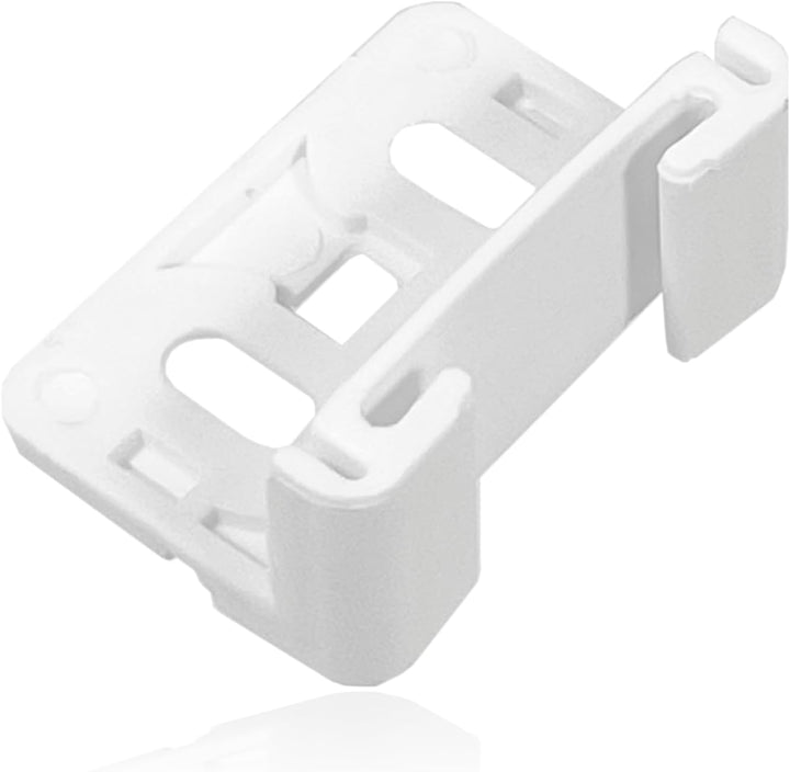 SPARES2GO Tür-Montagehalterung aus Kunststoff für IKEA Kühlschrank & Gefrierschrank (4 Stück)