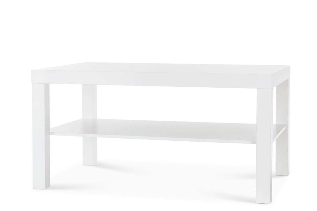 Ikea Lack Couchtisch in weiss (90x55cm), Plastik, 90x26x45 1 Weiss, 1 Weiss