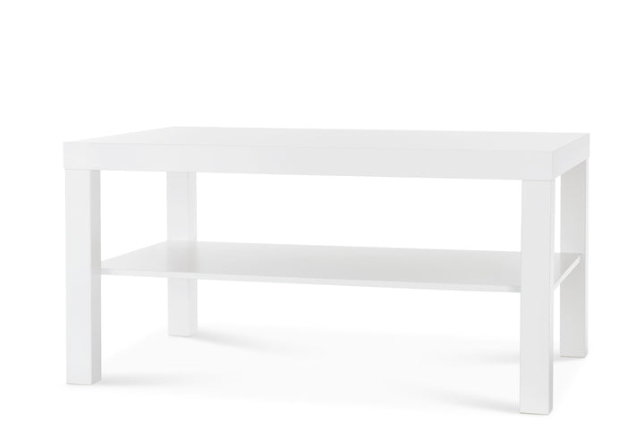Ikea Lack Couchtisch in weiss (90x55cm), Plastik, 90x26x45 1 Weiss, 1 Weiss