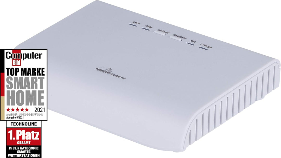 technoline Gateway 2.0 (MA12022) für Mobile Alerts Hausüberwachungssystem, weiss Gateway 2.0 MA12022