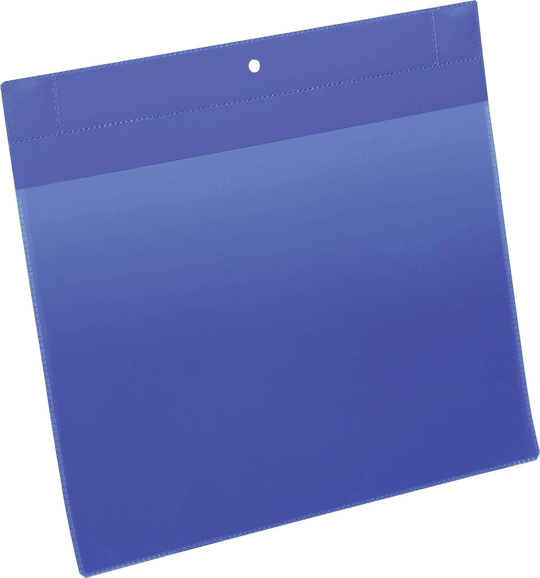 Durable Kennzeichnungstasche plus (A4 quer) Packung à 10 Stück, blau, 174807 A4 Querformat, A4 Querf