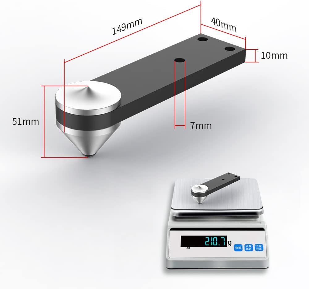 4 Stücke Lautsprecher Spikes Aluminium Spike Absorber Isolation Lautsprecher Spike Ständer,Stossfest