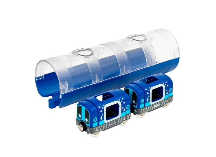 BRIO Tunnelbox U-Bahn Glow i. Dark -33970 Im Dunkeln leuchtender Zug & Tunnel, Im Dunkeln leuchtende