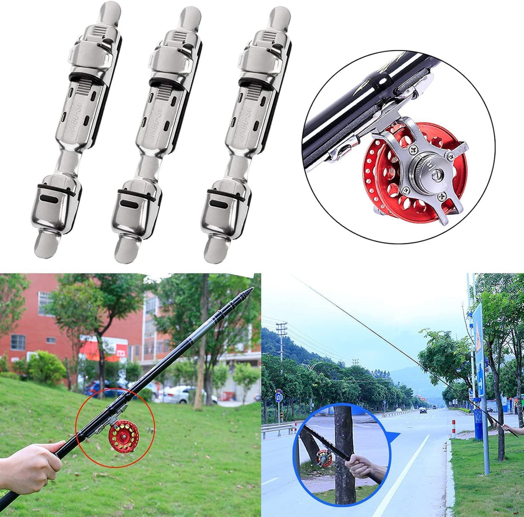 2-Pack Angelrutenrollenhalter Angelrollenhalter Angelrollenhalter Angelrutenbau Deck Angelrute Deck