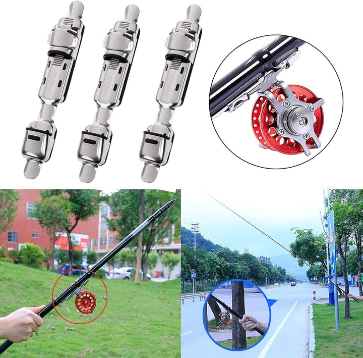2-Pack Angelrutenrollenhalter Angelrollenhalter Angelrollenhalter Angelrutenbau Deck Angelrute Deck