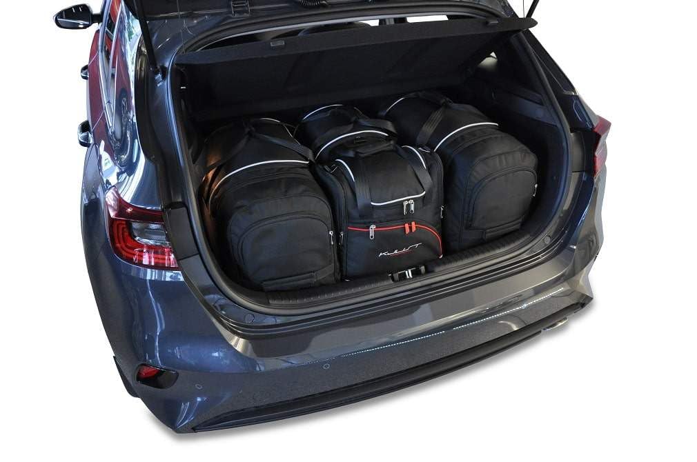 KJUST Dedizierte Reisetaschen 4 stk kompatibel mit KIA CEE'D HATCHBACK III 2018+