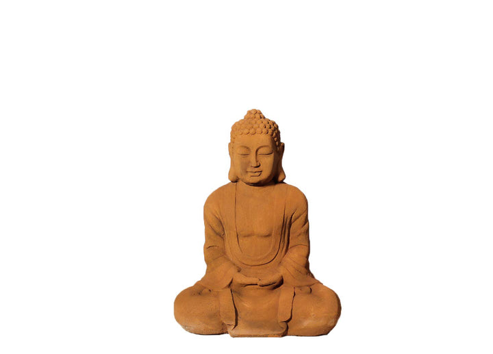 Lüllmann XL Buddha Figur 58cm Skulptur Steinoptik Indoor-Outdoor Buddha 406178