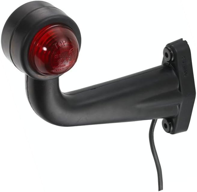HELLA - Umrissleuchte - Halogen - 24V - Anbau - Lichtscheibenfarbe: milchweiss/rot/weiss - links/sei