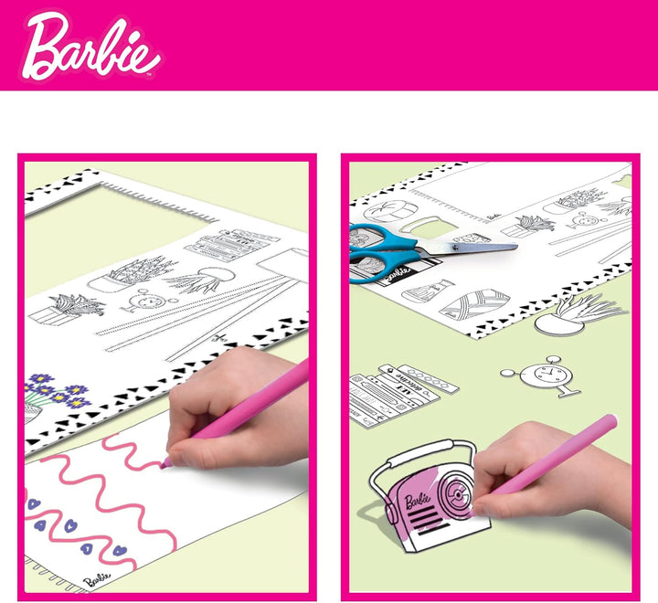 Lisciani – BARBIE – BARBIE My Night & Day Loft – Puppenhaus-Set – Spielzeug für Kinder – Dekorations