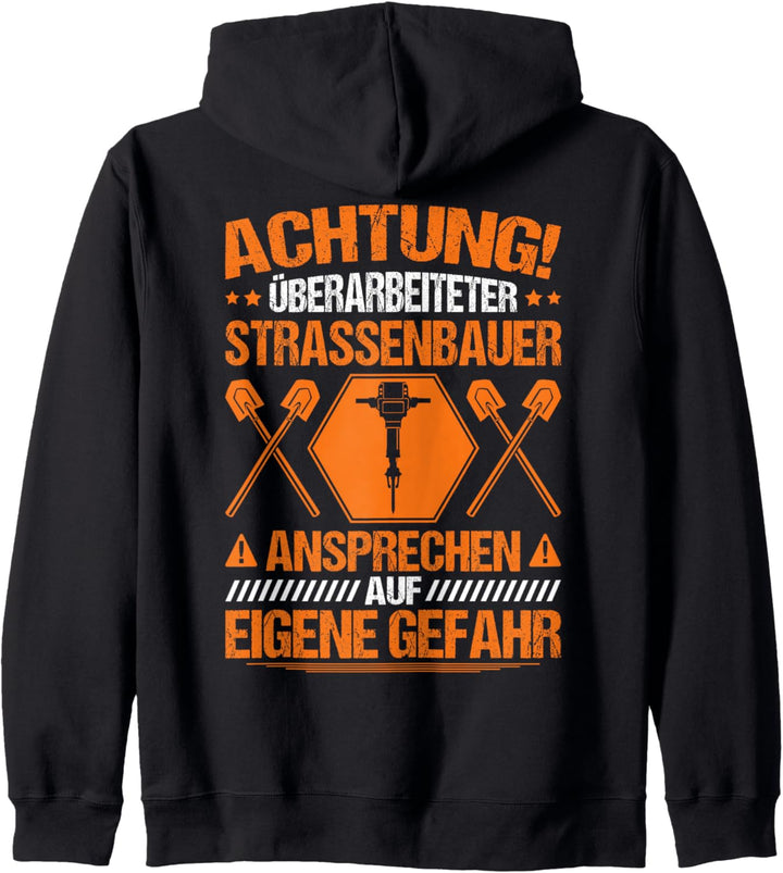 Überarbeiteter Strassenbauer Kapuzenjacke