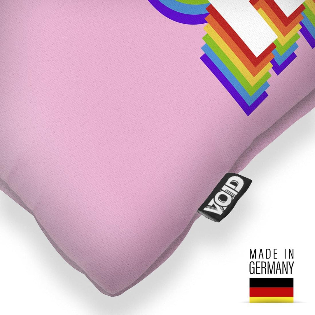 VOID Pride Rainbow LGBTQ Kissenbezug Kissenhülle Polyester wasserfest Outdoor Indoor, Kissen Grösse: