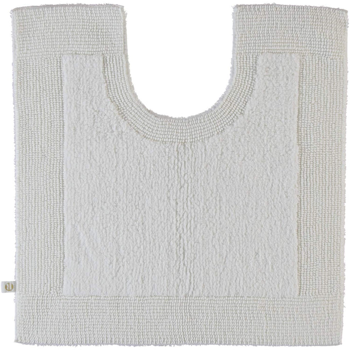 RHOMTUFT 4515316078 Badteppich mit Aussparung Prestige 60 x 60 cm, Aqua 60 x 60 cm WC-Vorleger mit A
