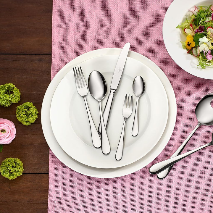 Villeroy und Boch Oscar Tafelbesteck für bis zu 6 Personen, 30-teilig, Edelstahl 30tlg., 30tlg., Sin