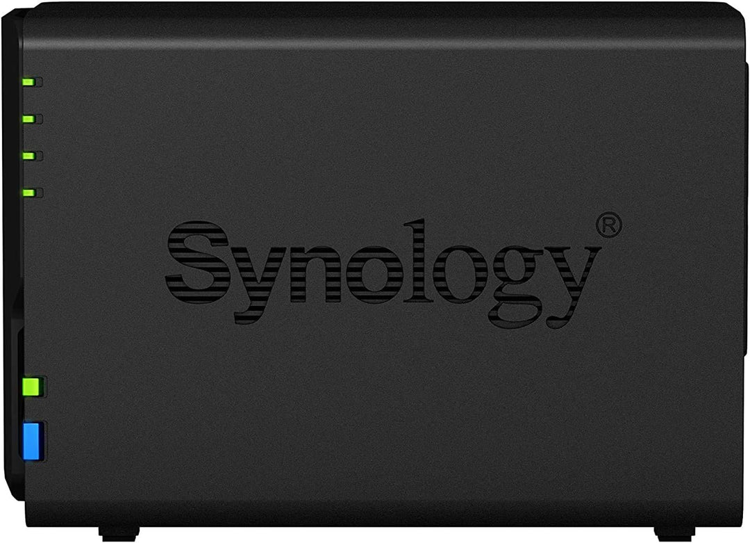 Synology DS218/2G/4T-WDRED NAS-Systeme 4To Schwarz WD Rot 4To, WD Rot 4To