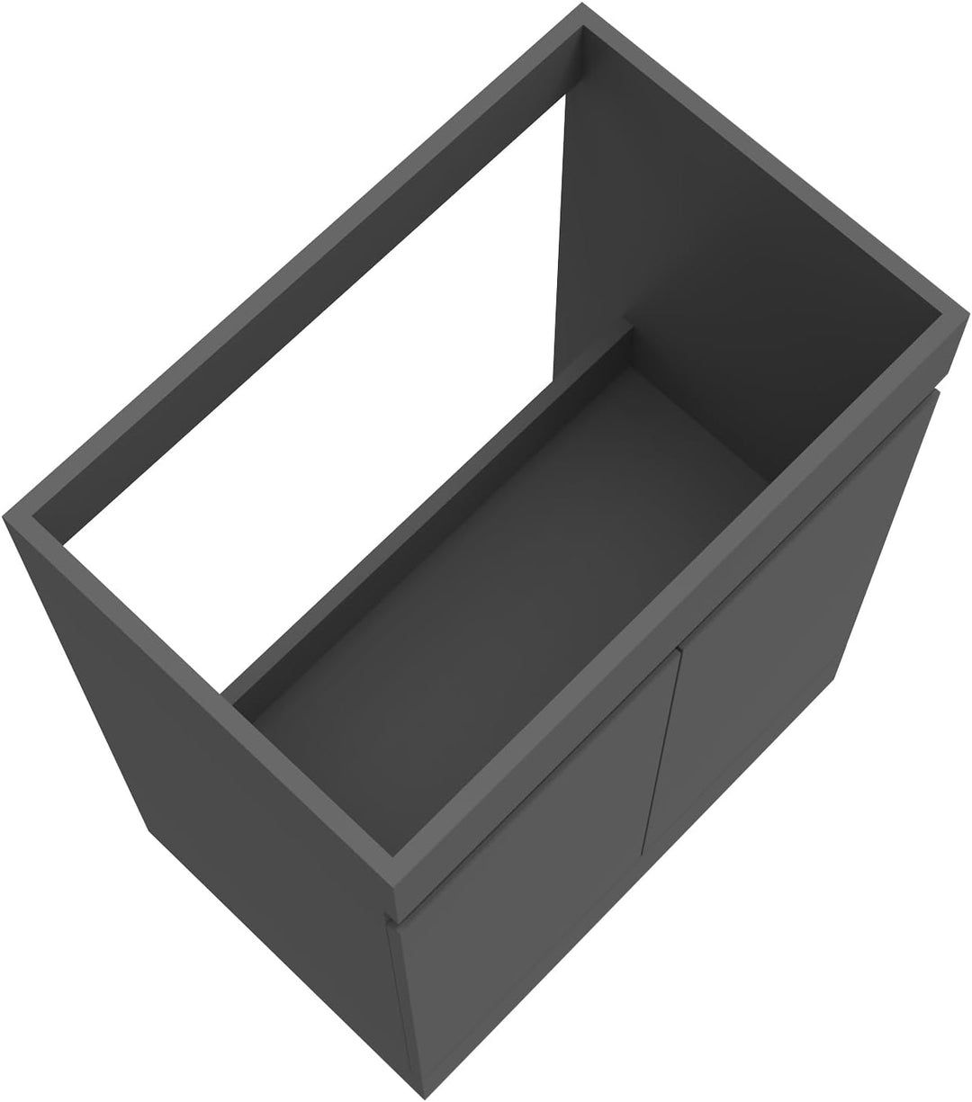 Aica Sanitär Waschbeckenunterschrank 50cm Standschrank Unterschrank Badschrank Waschtischunterschran