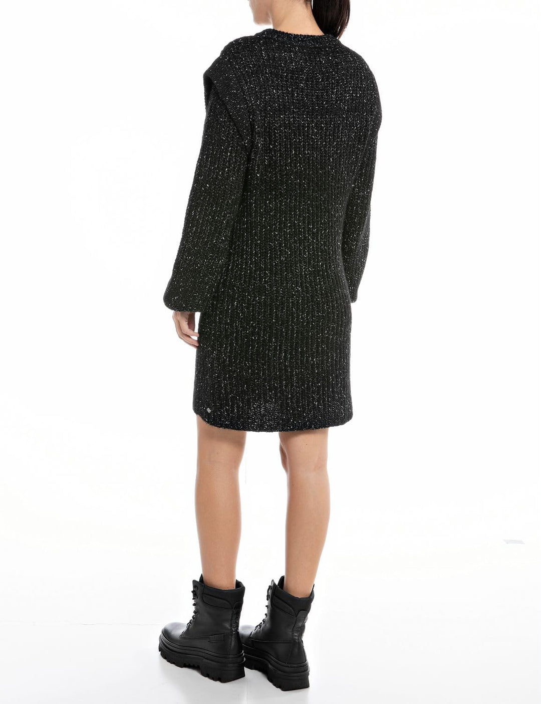 Replay Damen Kleid XS Black 098, XS Black 098