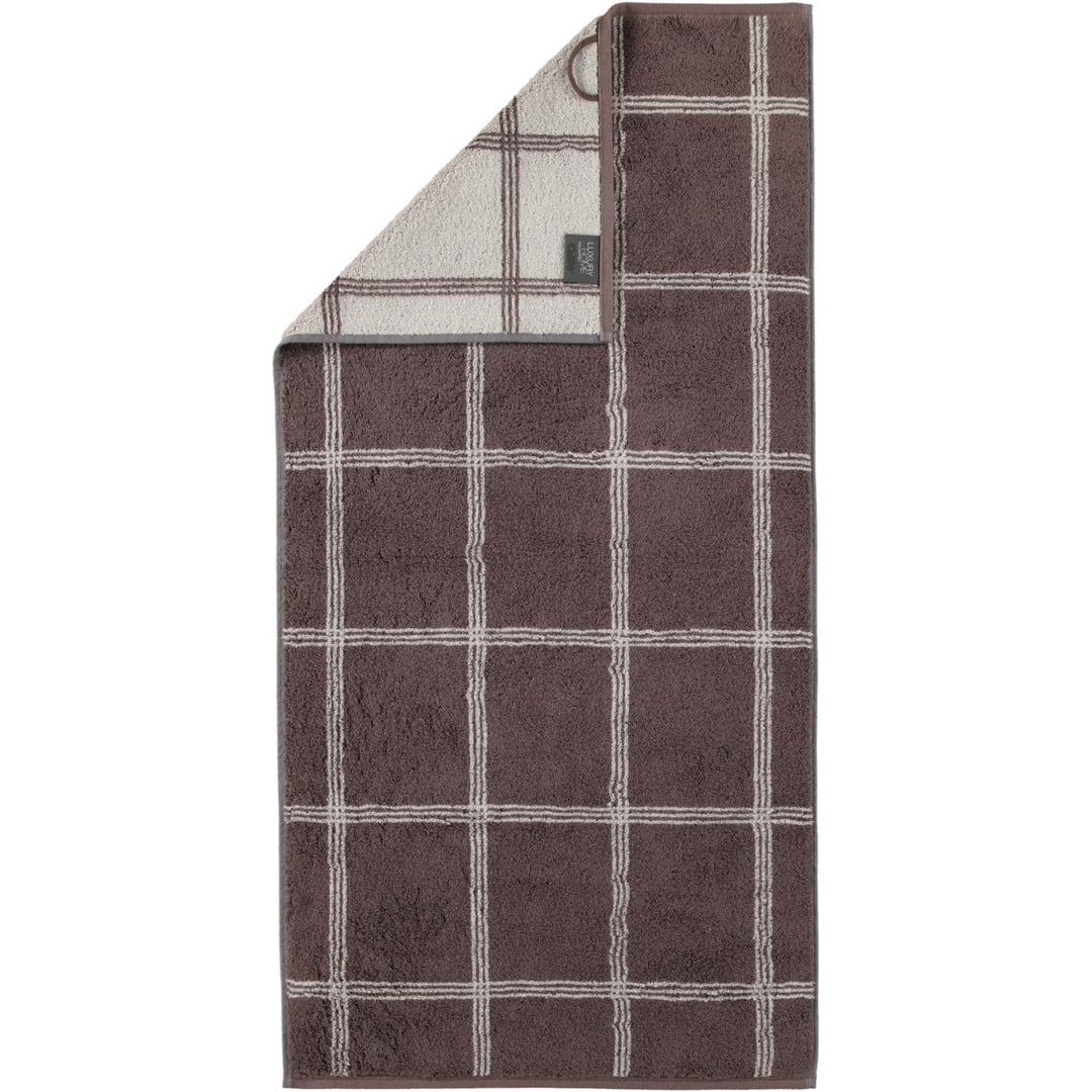 CAWÖ Home Handtücher Luxury Home Two-Tone Grafik 604 Pepper - 37 Duschtuch 80x150 cm, Duschtuch 80x1