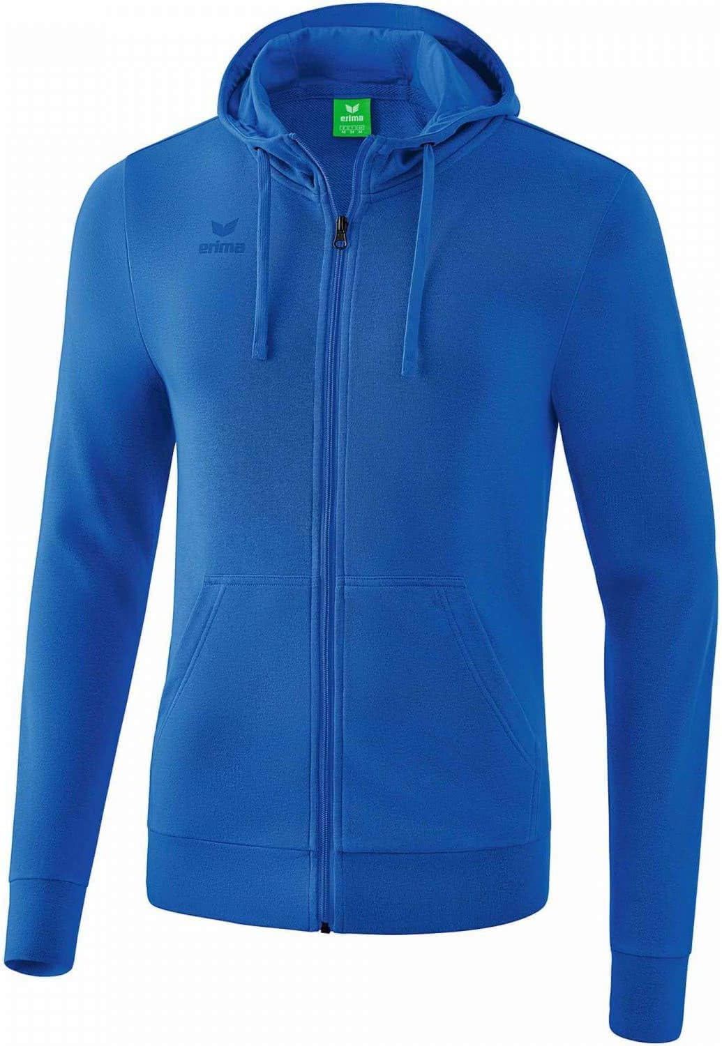 Erima Herren Basic Kapuzensweat Jacke S New Royal, S New Royal