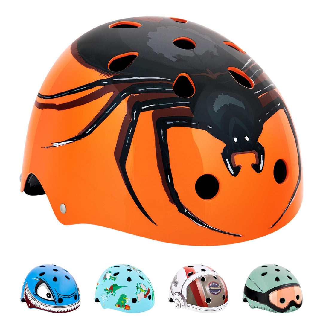 hornit Kinderhelm Fahrradhelm für Mädchen und Jungs Herren und Damen - Komplett einstellbar - LED Rü