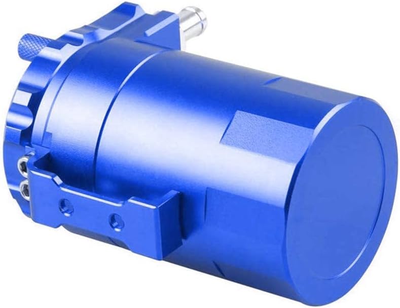 Towwoo Oil Catch Can, 300ml Aluminium Auto Reservoir Tank Universal Air Oil Seperator mit Luftfilter
