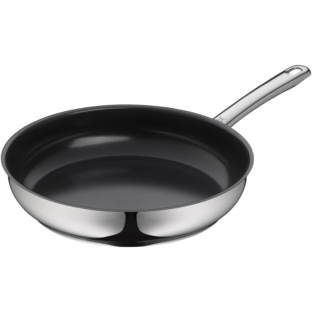 WMF Devil Bratpfanne 28 cm Induktion, Pfanne Keramikbeschichtung, Cromargan Edelstahl beschichtet, K