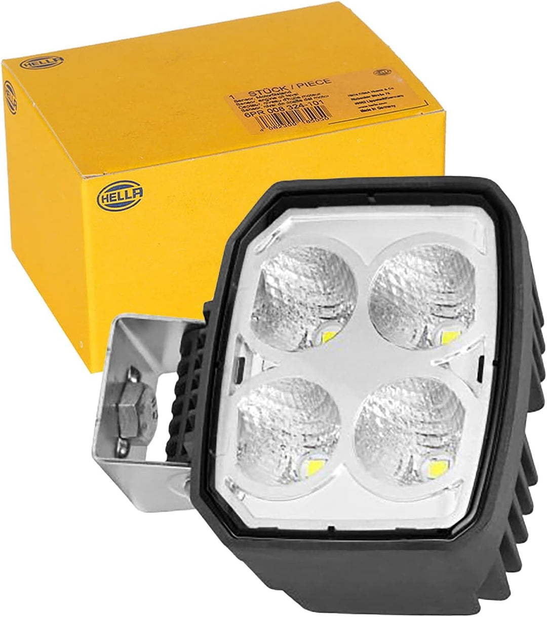 HELLA - LED-Arbeitsscheinwerfer - Power Beam S - 12/24V - 1GA 996 588-211 Weitreichend 1.850 Lumen P
