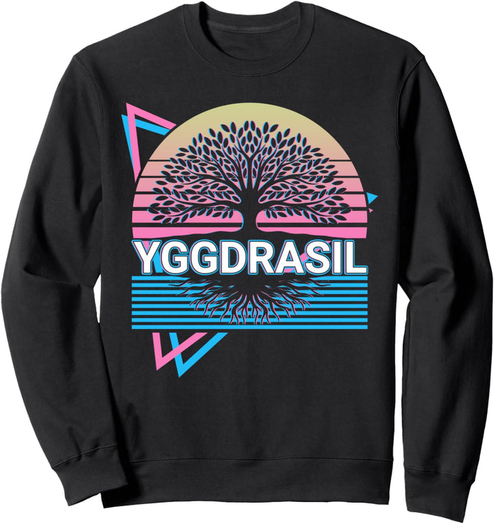 Yggdrasil Wikinger Retro Sweatshirt