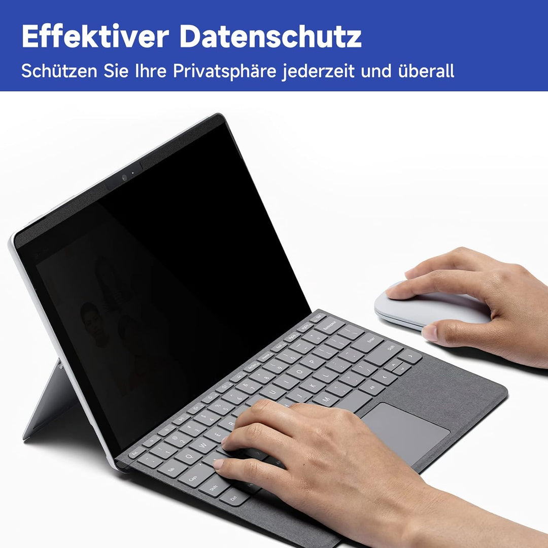 IPROKKO Magnetischer Blickschutzfilter für Microsoft Surface Pro 7 Plus/7/6/5/4/3-12,3 Zoll, Abnehmb