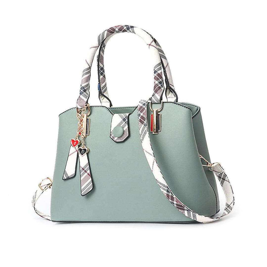 NICOLE &amp; DORIS Handtaschen Damen Elegante Frauen Umhängetasche mit Farbe Streifen Damen Schultertasc