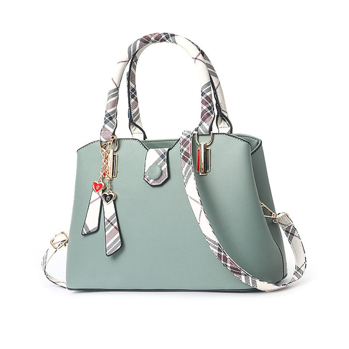 NICOLE &amp; DORIS Handtaschen Damen Elegante Frauen Umhängetasche mit Farbe Streifen Damen Schultertasc