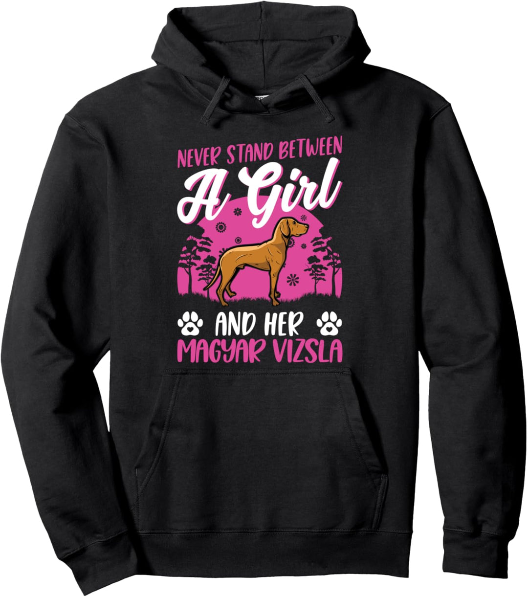 Magyar Vizsla Mädchen Pullover Hoodie