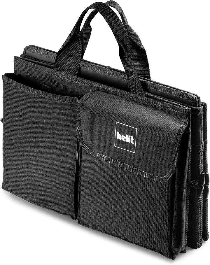 helit H6140095 - Kofferraum Organizer, the car organizer, schwarz, faltbare Kofferraumtasche Auto, r