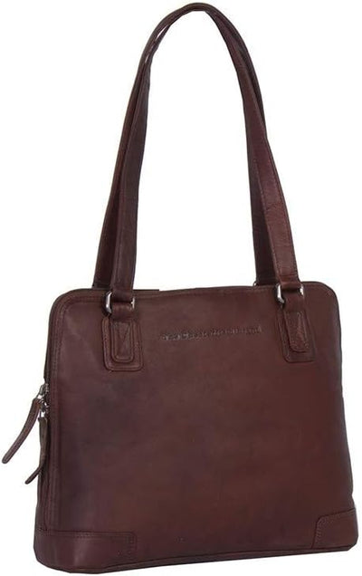 The Chesterfield Brand Wax Pull Up Manon Schultertasche Leder 30 cm Laptopfach