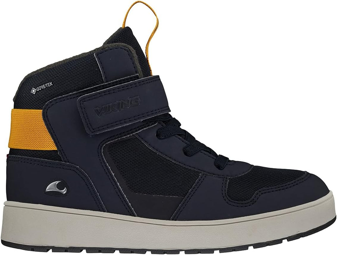 Viking Unisex Kinder Jack Mid Gtx WarmSchneestiefel 30 EU Navy, 30 EU Navy