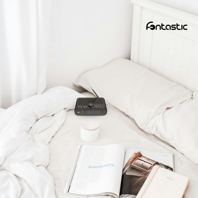Fontastic "Dablo Radiowecker DAB Plus und FM, Funk-Wecker digital Batterie- und Netzbetrieb, Radio m