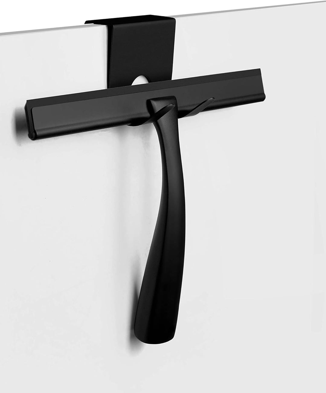 Ambrosya - Duschabzieher aus Edelstahl in Schwarz - Abzieher Dusche Flitsche Bad Badabzieher Badezim