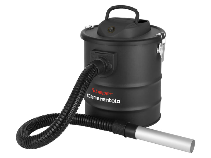 BEPER P202ASP250 Professioneller Aschesauger 800W, 15-Liter-Tank, Hepa-Filter, Gebläsefunktion, Stau