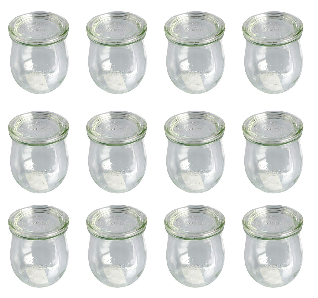 Weck - Glas in Mini-Tulpenform 220 ml - 12-teilig/1St Original WECK Tulpenglas 220ml 1 - Pack, Origi