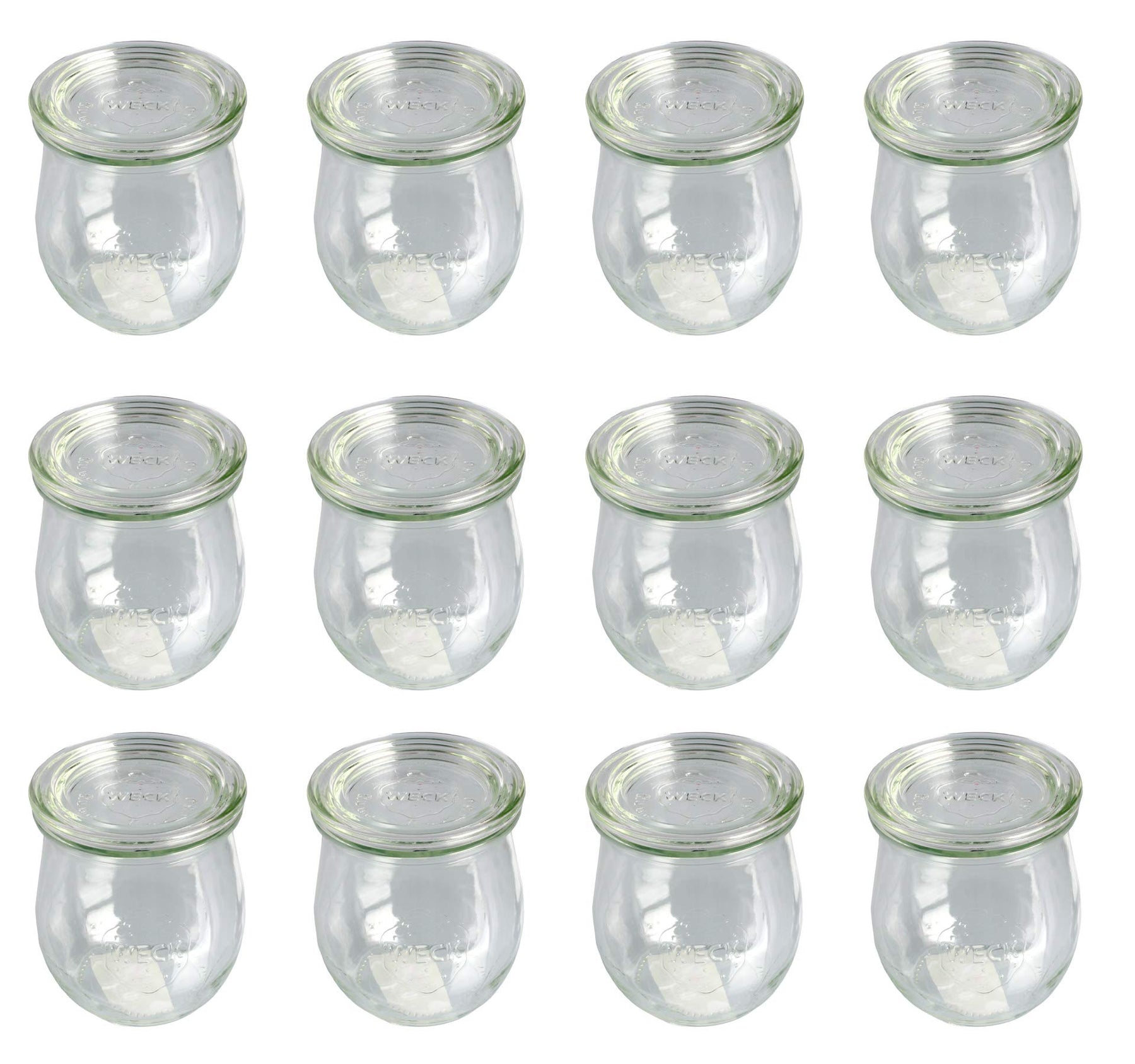 Weck - Glas in Mini-Tulpenform 220 ml - 12-teilig/1St Original WECK Tulpenglas 220ml 1 - Pack, Origi