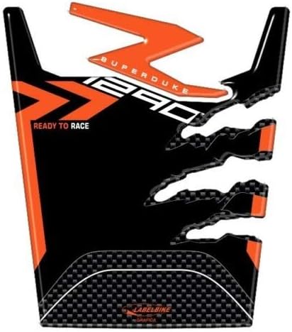 labelbike - 3D-Aufkleber-Kit für motorradtank kompatibel mit KTM 1290 SUPER Duke R 2014-2019