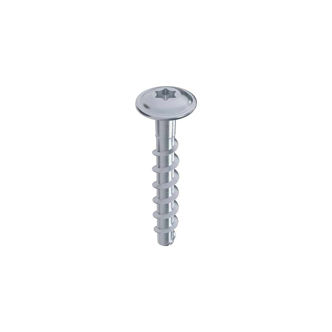 TOX Schraubanker Sumo Max 1 FK 6x50 mm, Flachkopf, Stahl verzinkt, bauaufsichtlich zugelassen für di