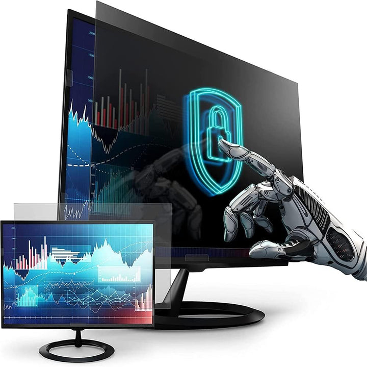 Blickschutzfolie schützt Display und Daten - für Apple iMac 21.5 Zoll, Apple iMac 21.5 Zoll