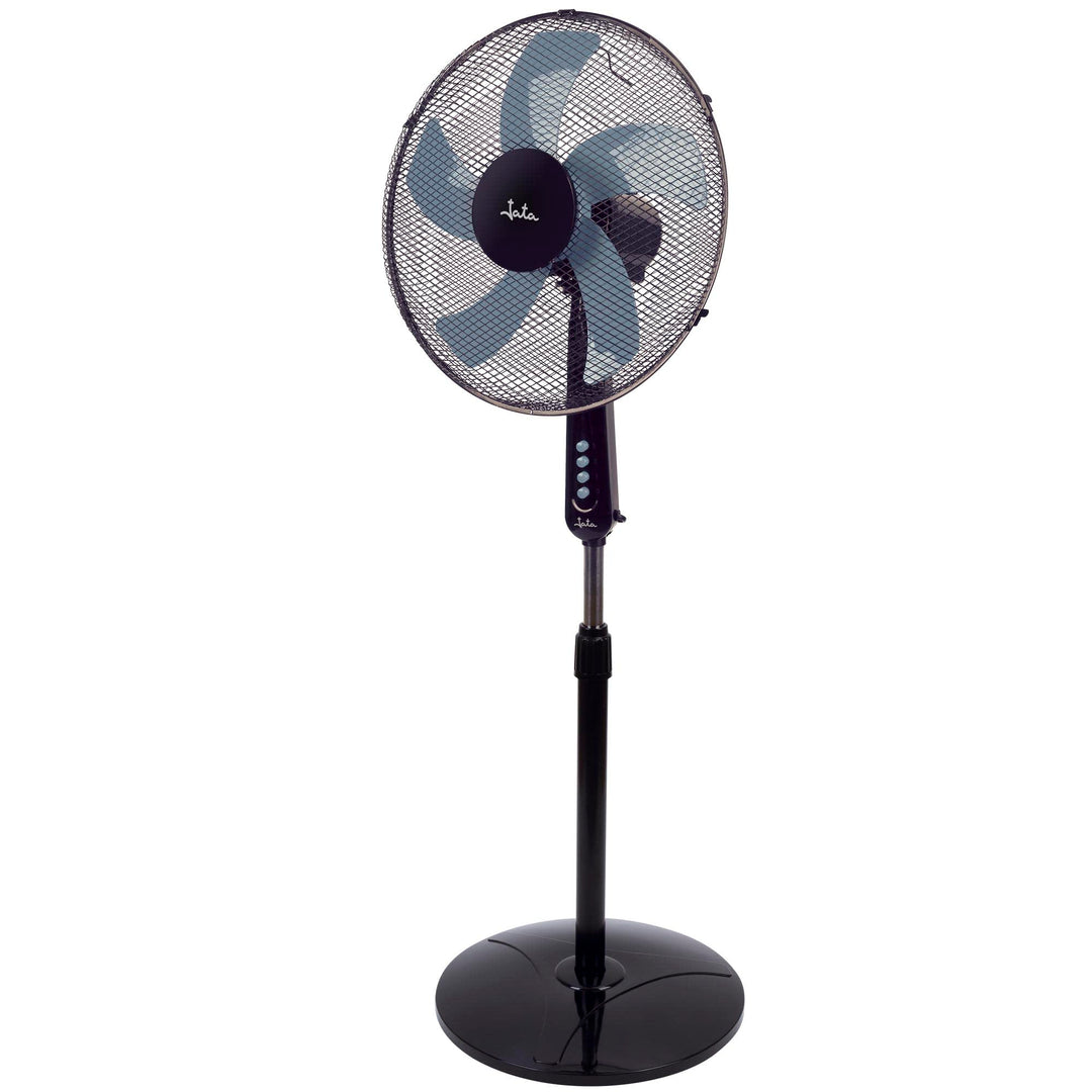 Jata JVVP3135 Standventilator mit 3 Geschwindigkeiten, höhenverstellbar, schwenkbar, neigbar, leise,