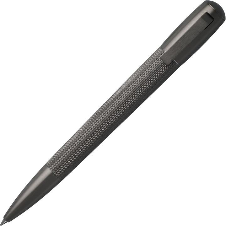 Hugo Boss HSY6034 Kugelschreiber Pure Matte Dark Chrome, 1 Stück (1er Pack) Kugelschreiber Dunkel Ch