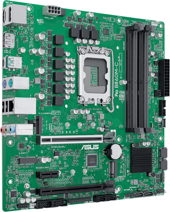 ASUS PRO B760M-C CSM Business Mainboard Sockel Intel LGA 1700 (mATX, CSM, Control Center Express, CO